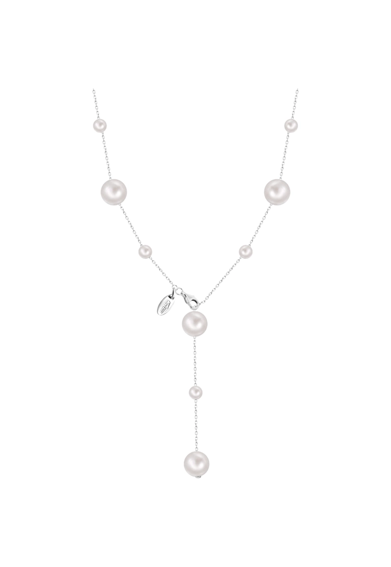COLLAR LP3930-1/1 LOTUS SILVER PLATEADO MUJER PEARLS - 2