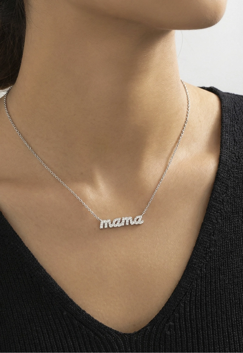 COLLAR LP3947-1/1 LOTUS SILVER PLATEADO MUJER MOTHER'S LOVE - 4
