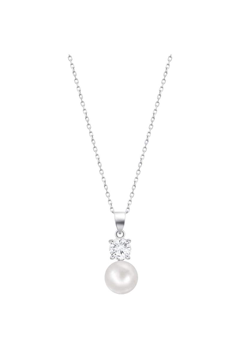 COLLAR LP3946-1/1 LOTUS SILVER PLATEADO MUJER PEARLS - 1