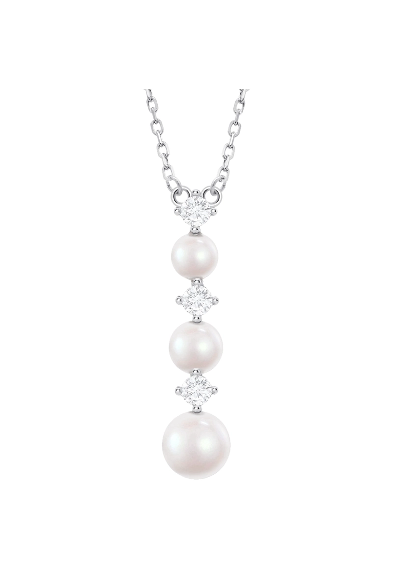 COLLAR LP3931-1/1 LOTUS SILVER PLATEADO MUJER PEARLS - 2