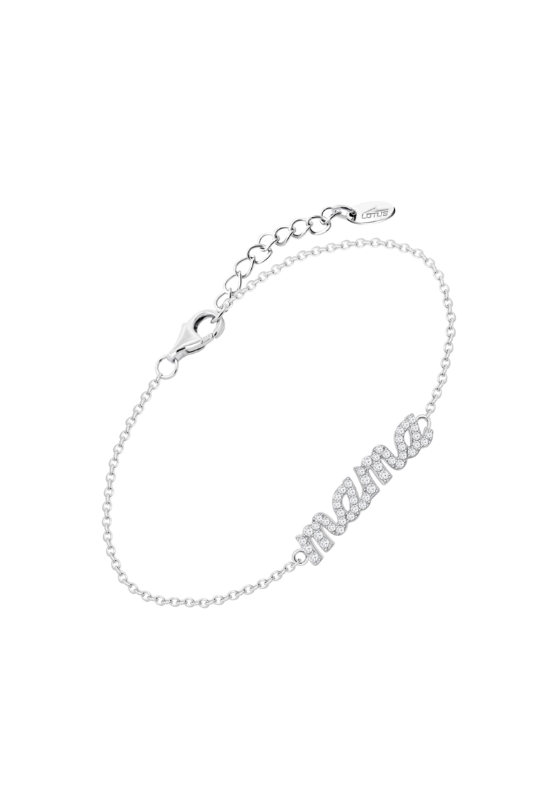 PULSERA LP3947-2/1 LOTUS SILVER PLATEADO MUJER MOTHER'S LOVE - 1