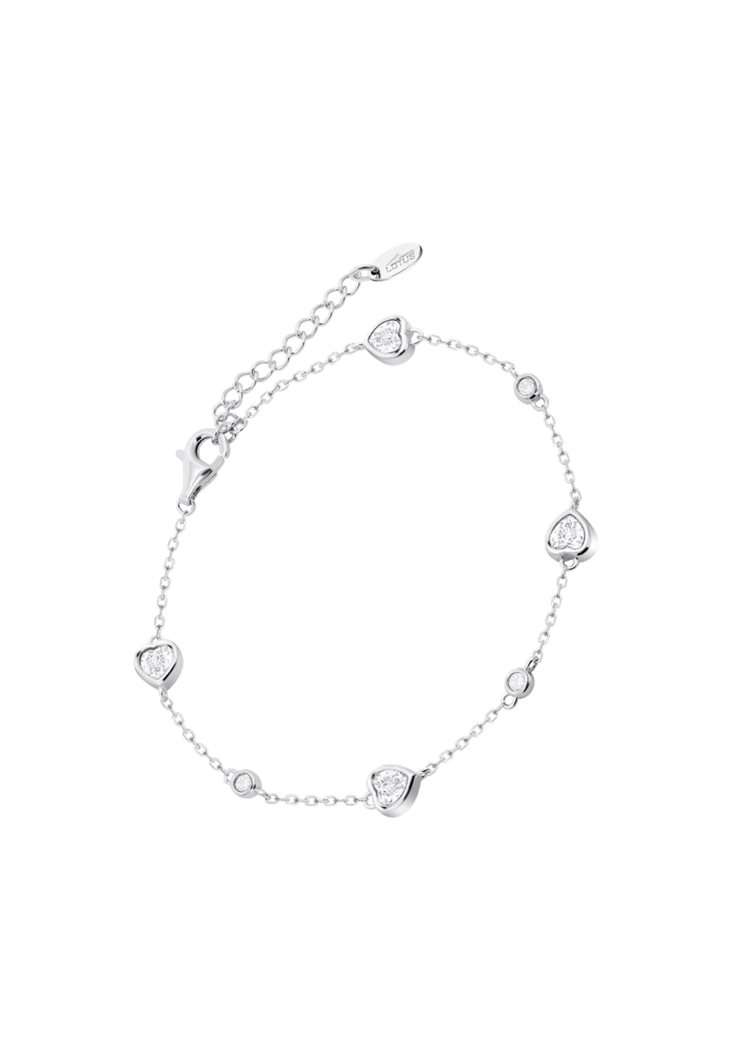 PULSERA LP3925-2/1 LOTUS SILVER PLATEADO MUJER MOMENTS - 1