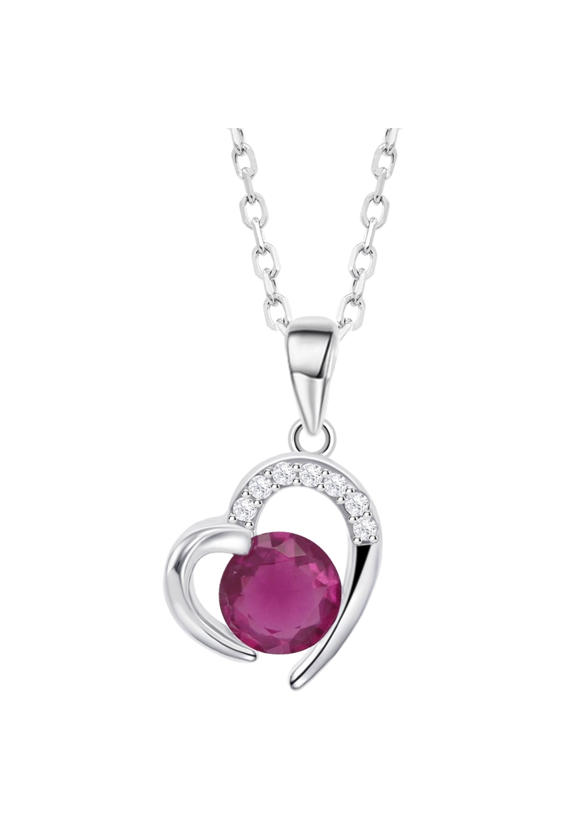COLLAR LP3106-1/7 LOTUS SILVER ROSADO MUJER MOMENTS - 2
