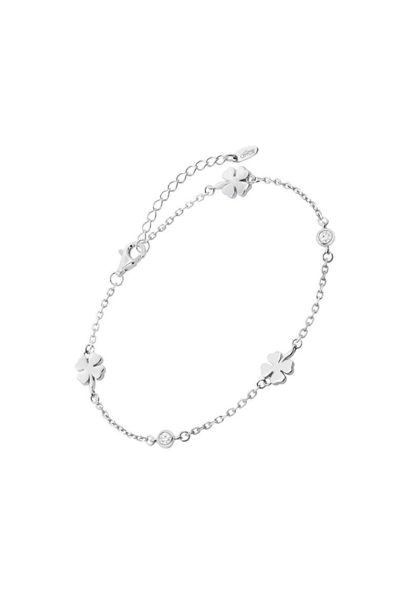 PULSERA LP3944-2/1 LOTUS SILVER PLATEADO MUJER CHARMING LADY SWAROVSKI - 1