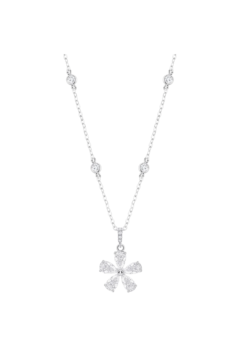 COLLAR LP3929-1/1 LOTUS SILVER PLATEADO MUJER TRENDY - 1
