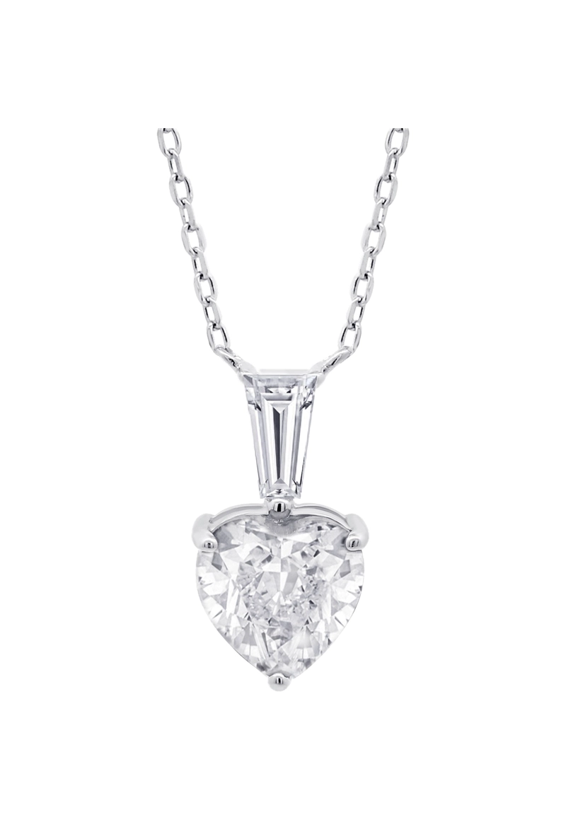 COLLAR LP3893-1/2 LOTUS SILVER PLATEADO MUJER MOMENTS - 2