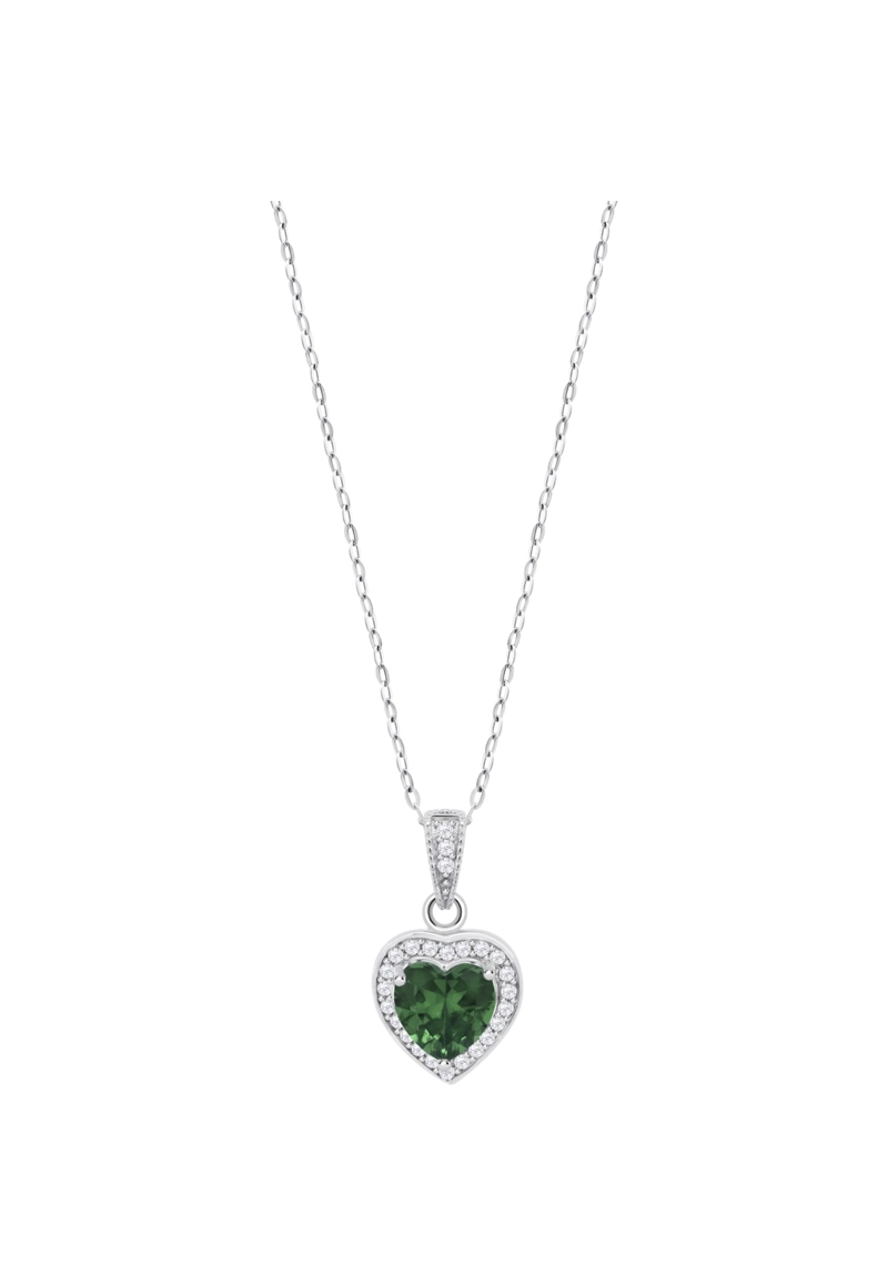 COLLAR LP3784-1/4 LOTUS SILVER VERDE MUJER MOMENTS - 1