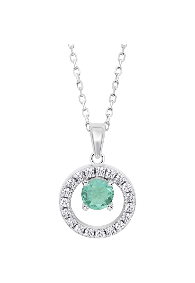 COLLAR LP3080-1/5 LOTUS SILVER PLATEADO MUJER PURE ESSENTIAL - 2