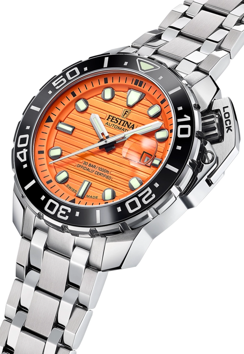 RELOJ F20043/3 FESTINA SWISS NARANJA HOMBRE - 5