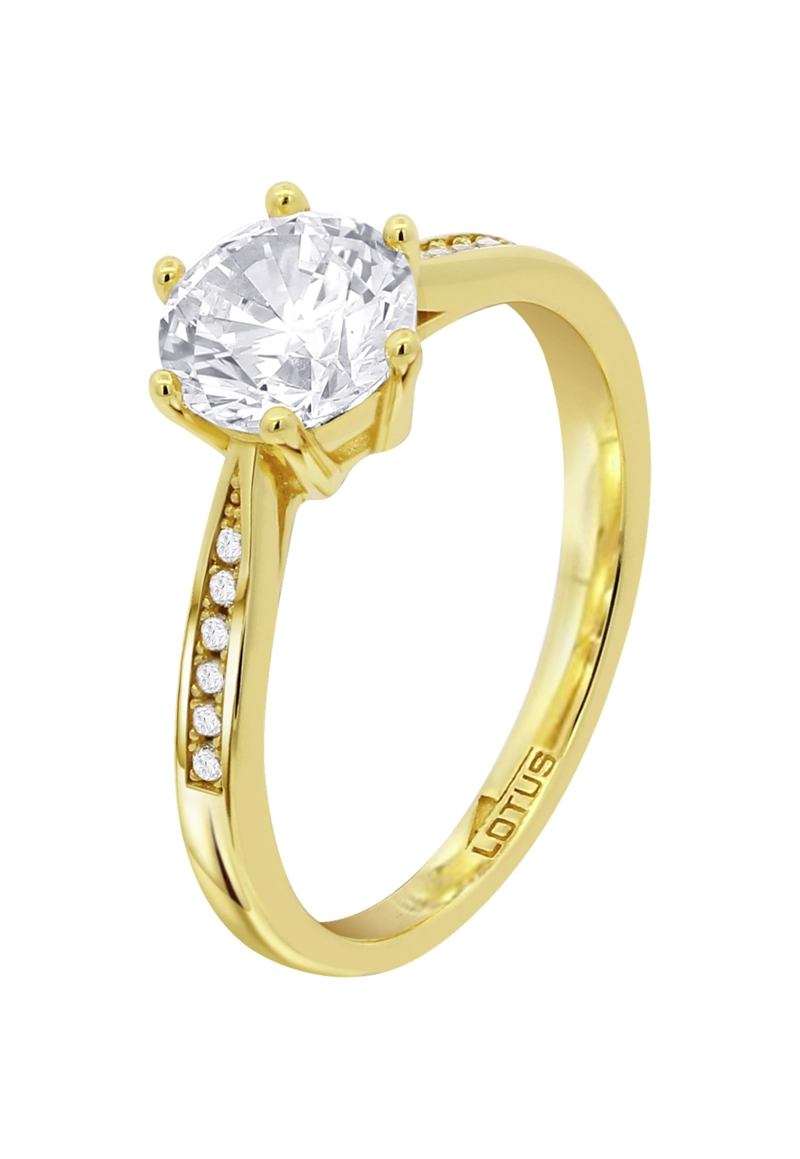 ANILLO LP3442-3/218 LOTUS SILVER DORADO MUJER BE ONE - 1