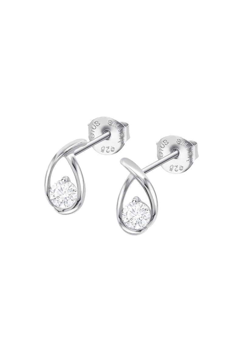 AROS LP3959-4/1 LOTUS SILVER PLATEADO MUJER CHARMING LADY SWAROVSKI - 1