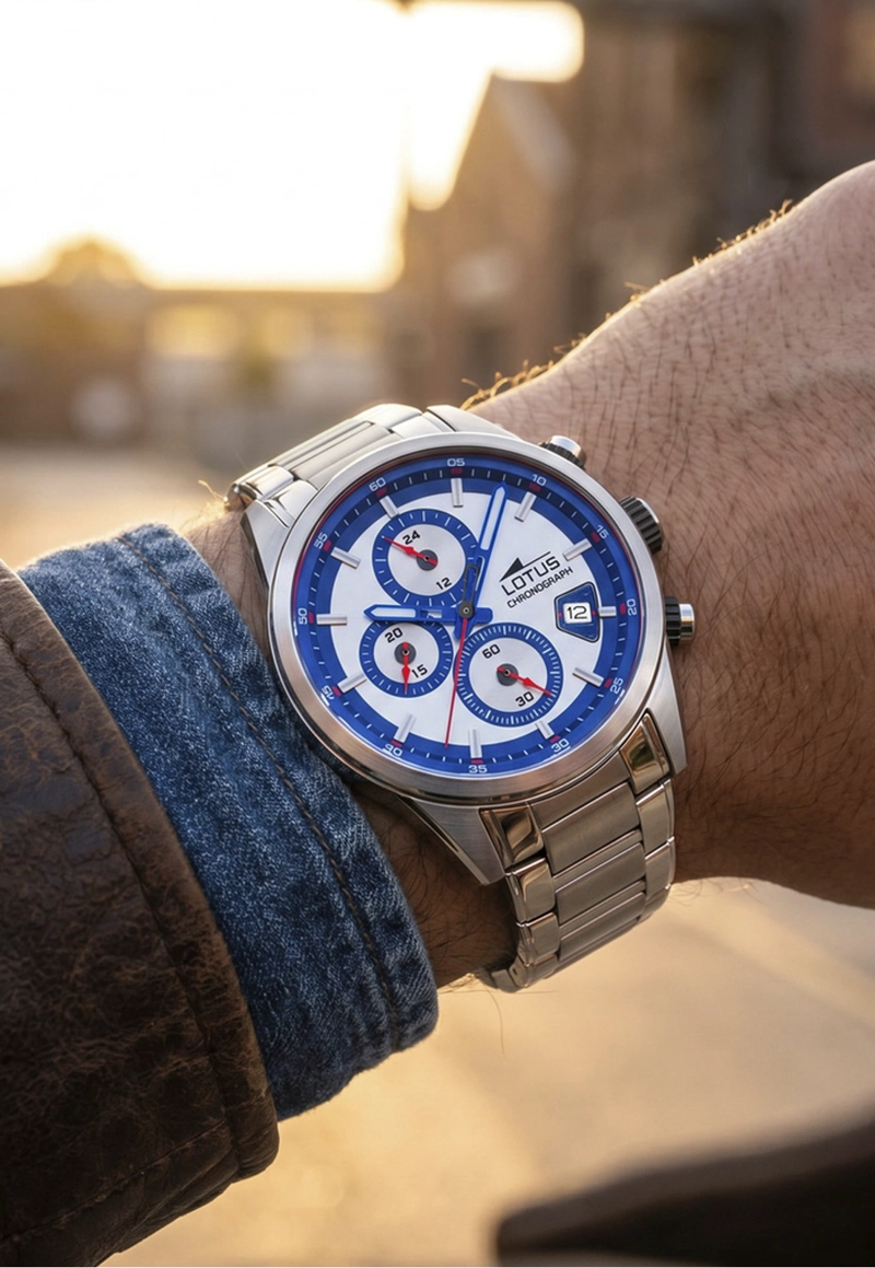 RELOJ 19084/2 LOTUS AZUL HOMBRE PULSE COLLECTION - 5