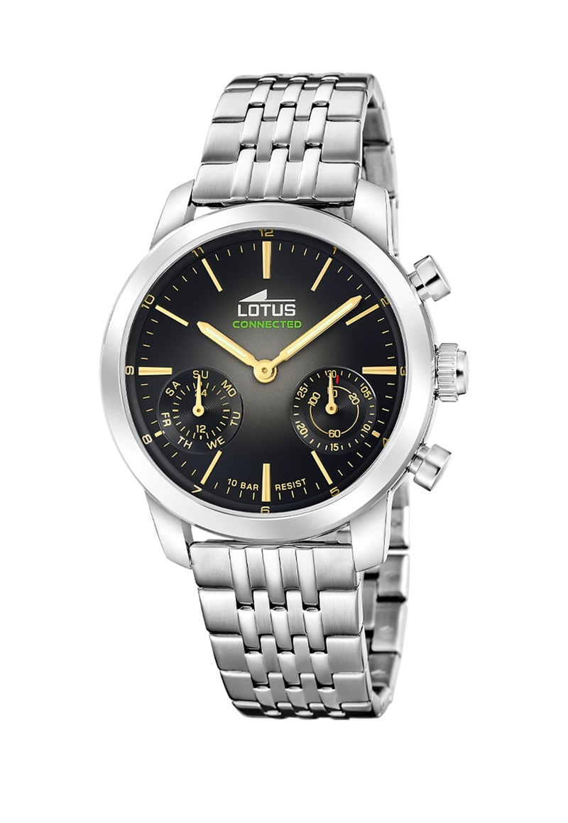 RELOJ 19093/2 LOTUS NEGRO HOMBRE HYBRID - 1