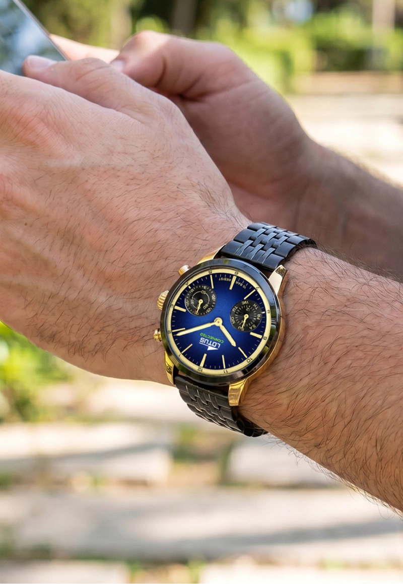 RELOJ 19095/1 LOTUS AZUL HOMBRE HYBRID - 5
