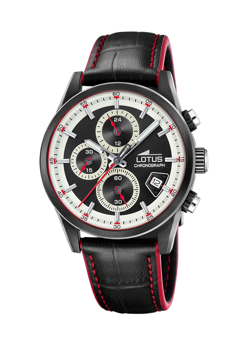 RELOJ 19089/1 LOTUS NEGRO HOMBRE PULSE COLLECTION - 1