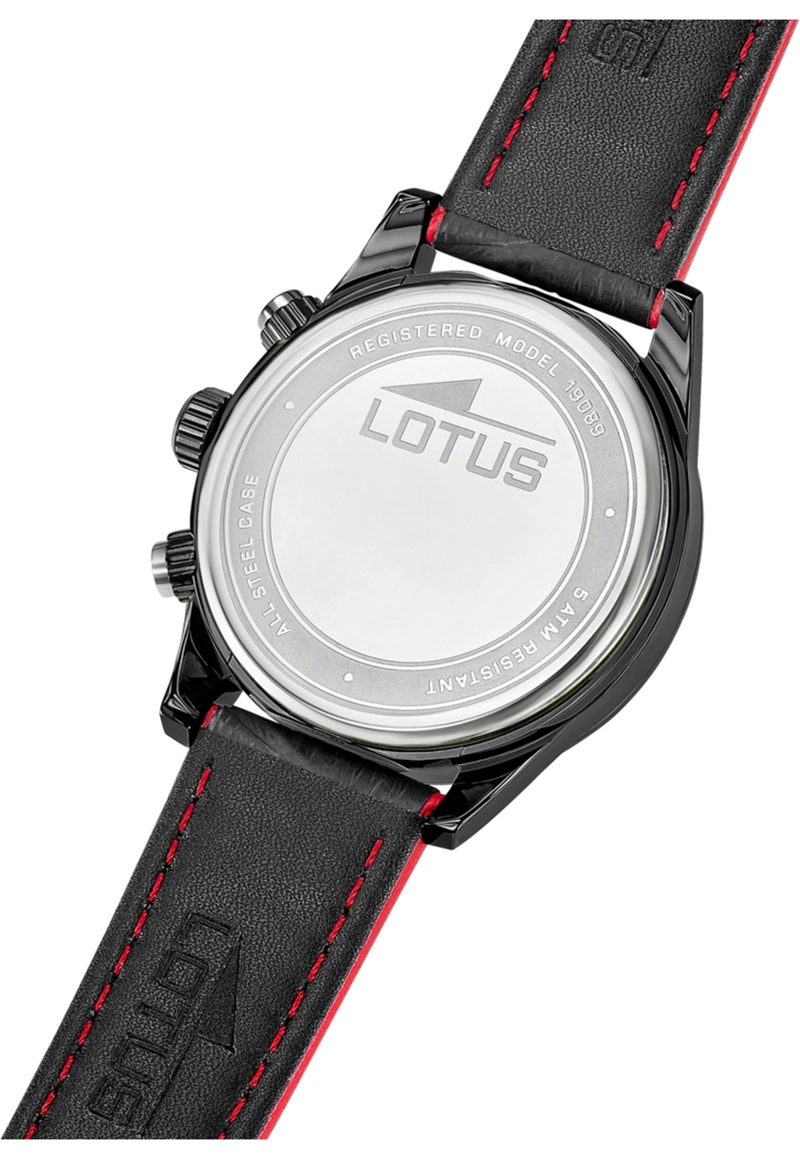 RELOJ 19089/1 LOTUS NEGRO HOMBRE PULSE COLLECTION - 4
