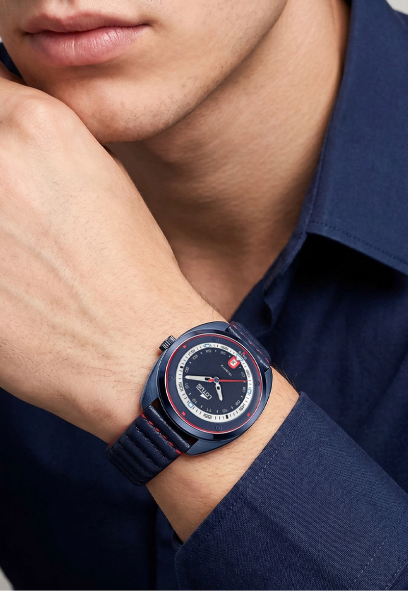 RELOJ 19097/1 LOTUS AZUL HOMBRE PULSE COLLECTION - 5