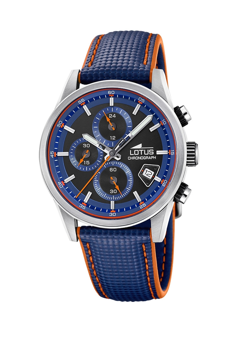 RELOJ 19085/3 LOTUS NEGRO HOMBRE PULSE COLLECTION - 1