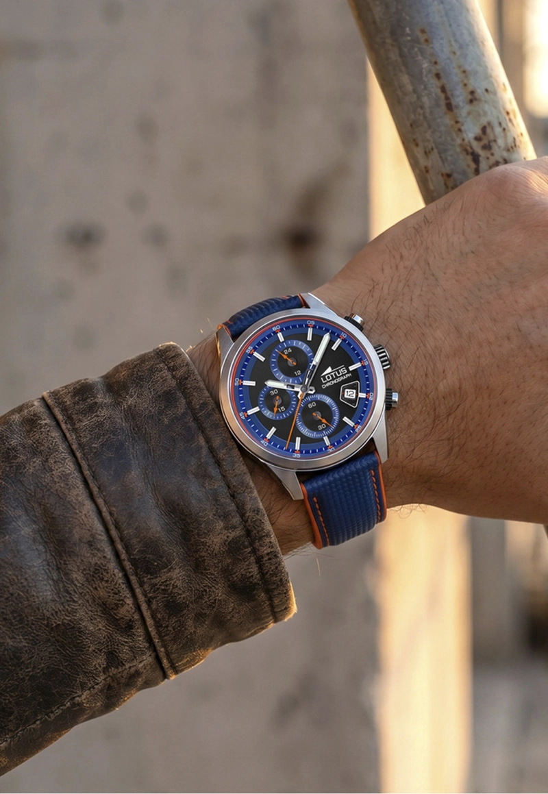 RELOJ 19085/3 LOTUS NEGRO HOMBRE PULSE COLLECTION - 5