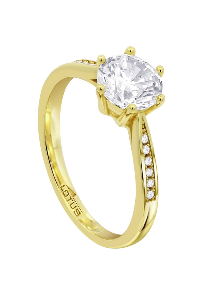 ANILLO LP3442-3/212 LOTUS SILVER DORADO MUJER BE ONE - 2