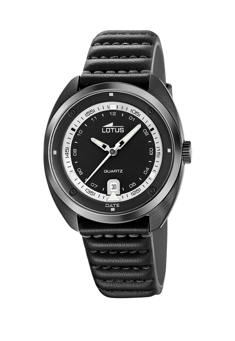 RELOJ 19099/1 LOTUS NEGRO HOMBRE PULSE COLLECTION - 1