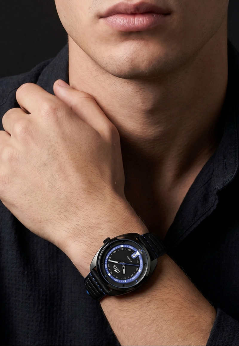 RELOJ 19099/3 LOTUS AZUL HOMBRE PULSE COLLECTION - 5