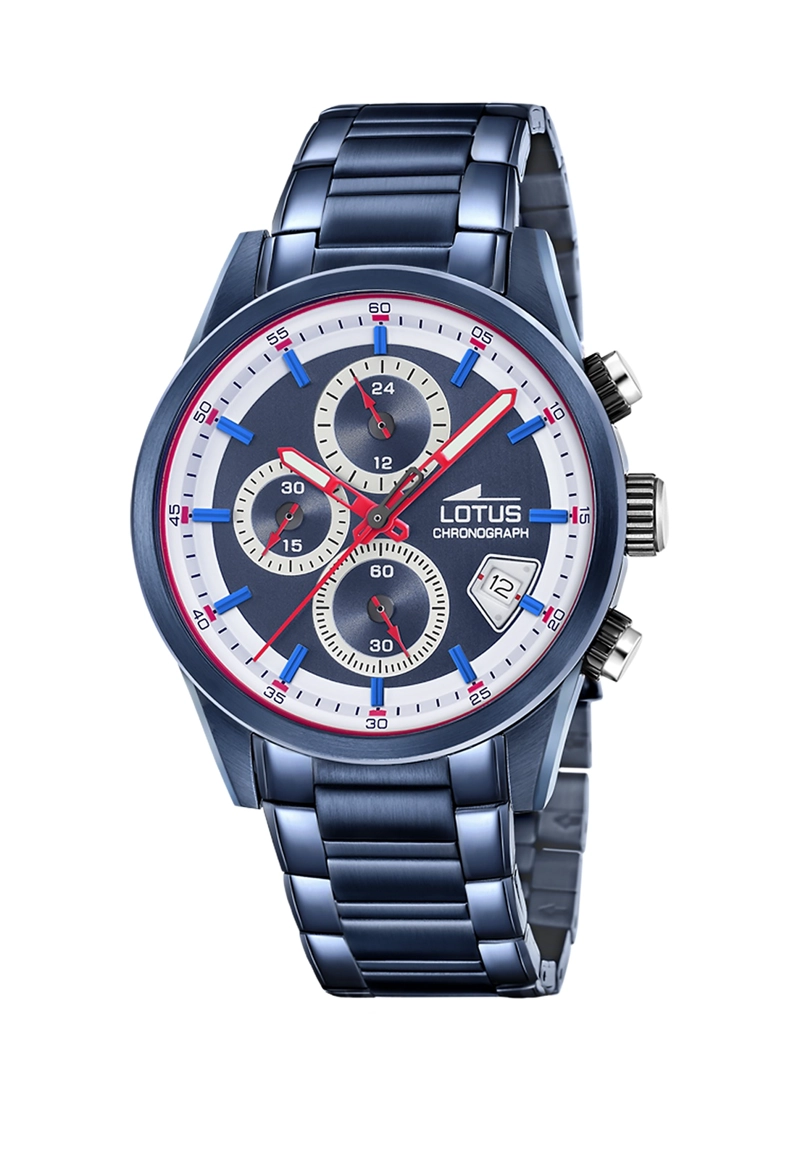 RELOJ 19086/1 LOTUS AZUL HOMBRE PULSE COLLECTION - 1