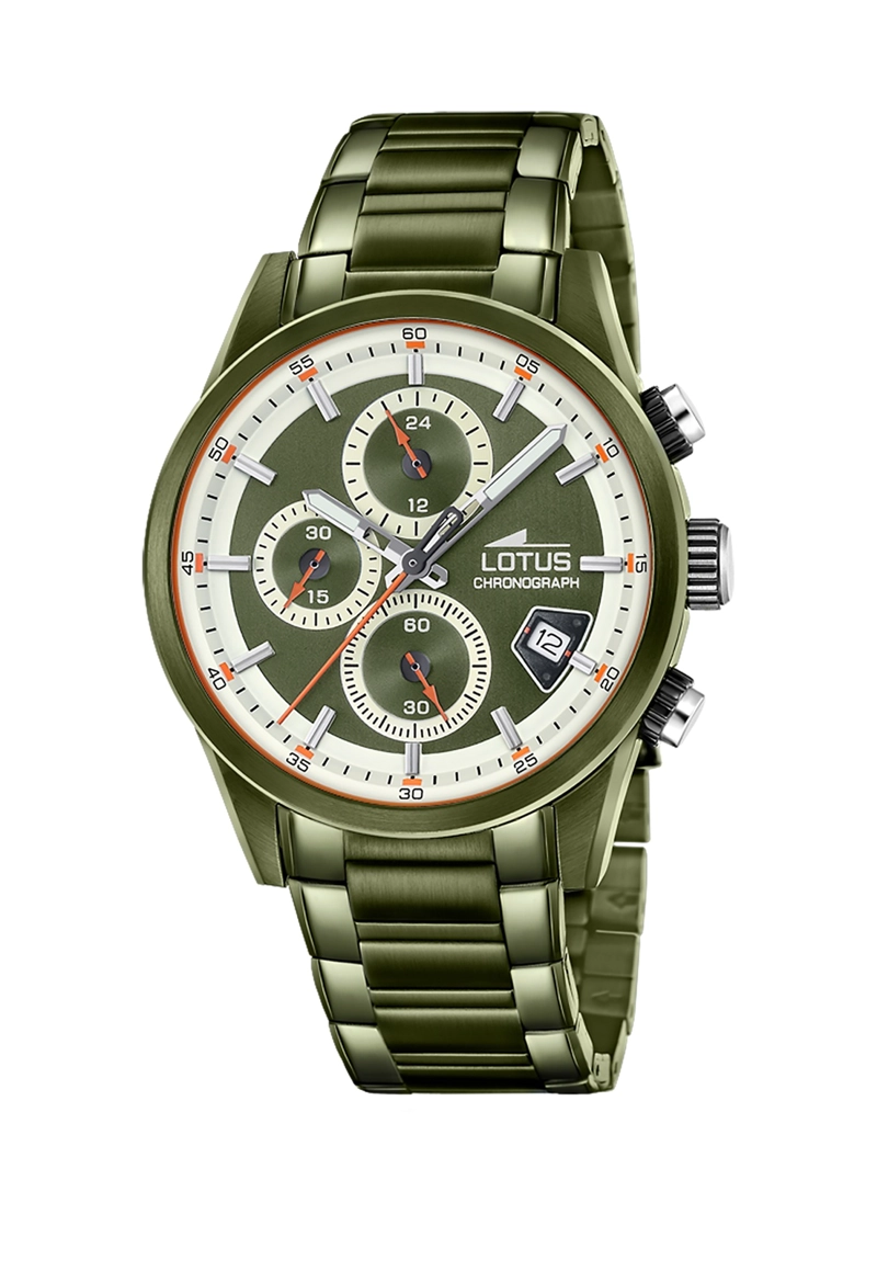 RELOJ 19090/1 LOTUS VERDE HOMBRE PULSE COLLECTION - 1