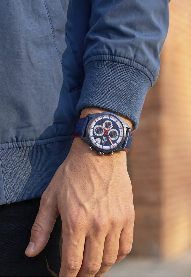 RELOJ 19087/1 LOTUS AZUL HOMBRE PULSE COLLECTION - 5