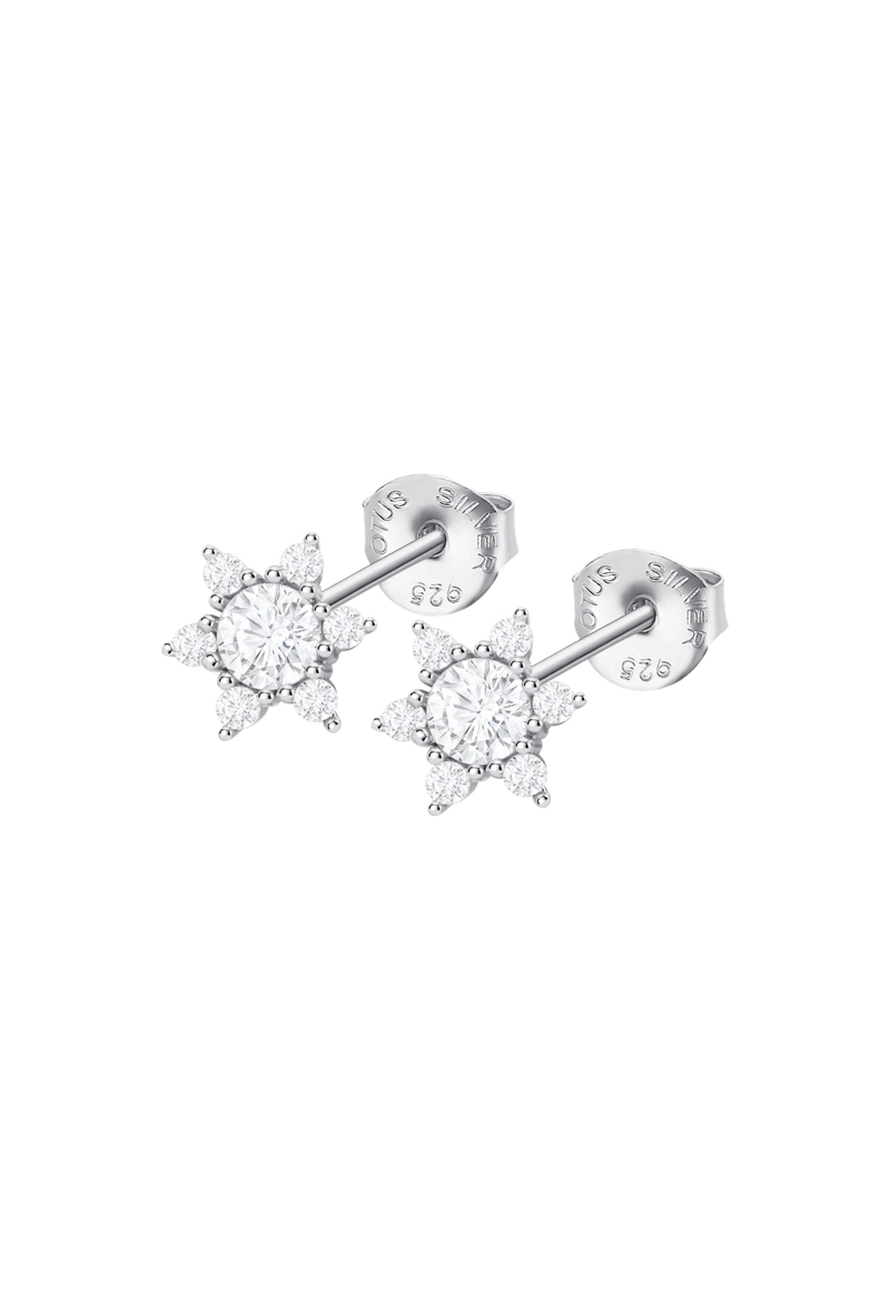 AROS LP3950-4/1 LOTUS SILVER PLATEADO MUJER CHARMING LADY SWAROVSKI - 1