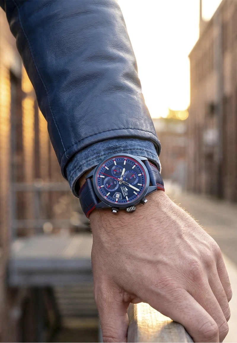 RELOJ 19087/2 LOTUS AZUL HOMBRE PULSE COLLECTION - 5