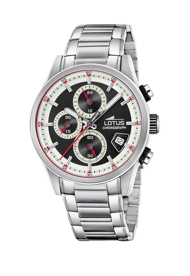 RELOJ 19084/1 LOTUS NEGRO HOMBRE PULSE COLLECTION - 1