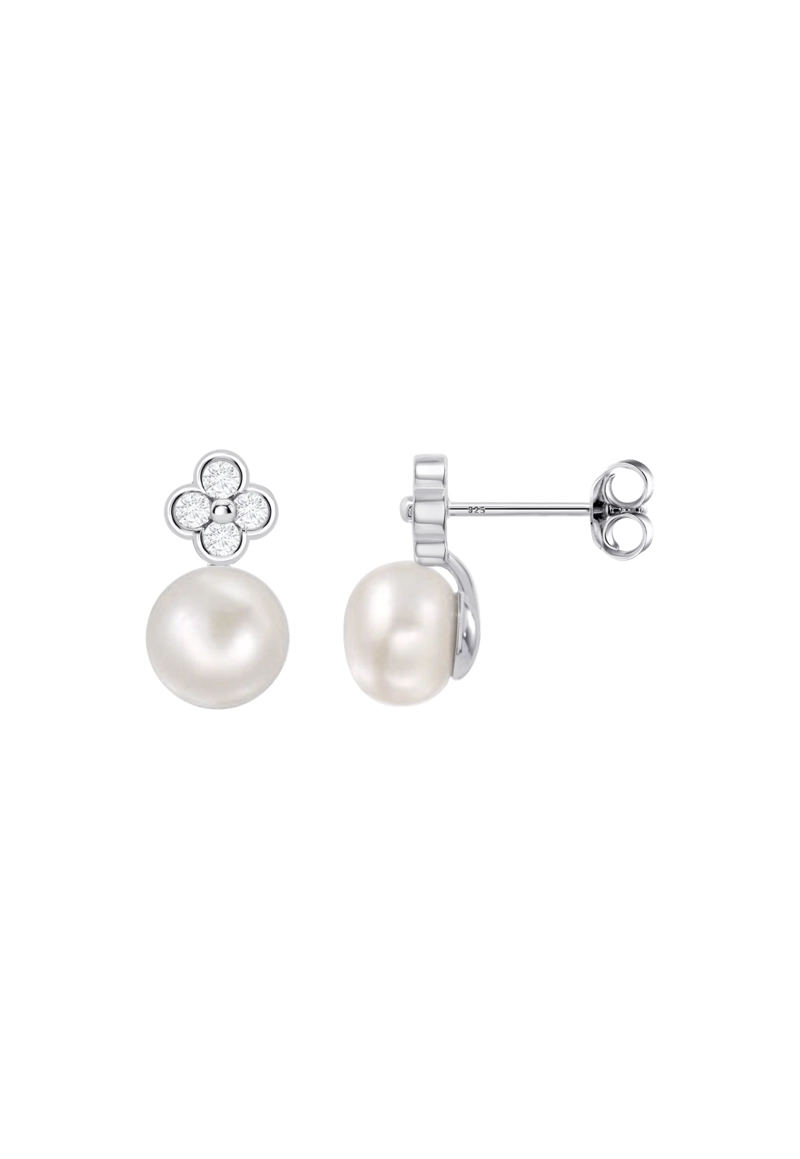 AROS LP3969-4/1 LOTUS SILVER PLATEADO MUJER PEARLS - 2