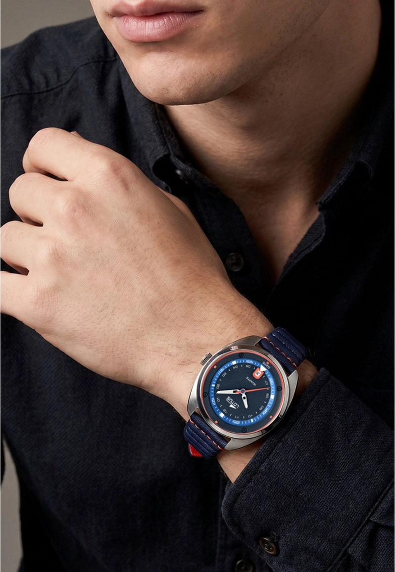 RELOJ 19096/1 LOTUS AZUL HOMBRE PULSE COLLECTION - 5