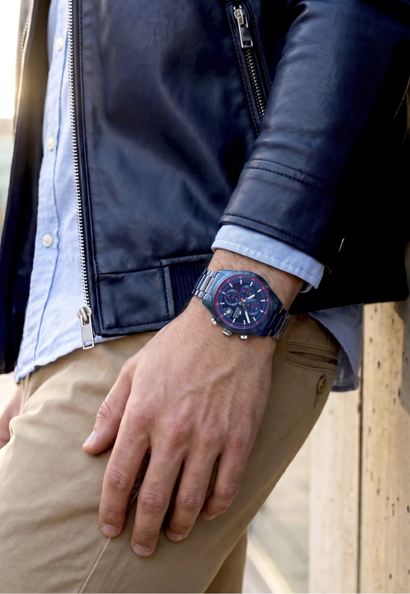 RELOJ 19086/2 LOTUS AZUL HOMBRE PULSE COLLECTION - 5
