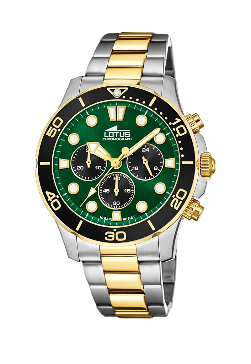 RELOJ 18757/7 LOTUS VERDE HOMBRE EXCELLENT - 1