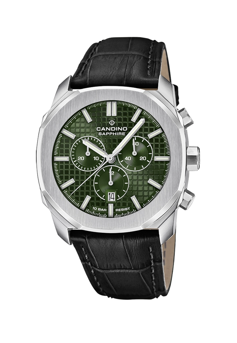 RELOJ C4747/7 CANDINO SWISS VERDE HOMBRE COUPLE SPORT - 1