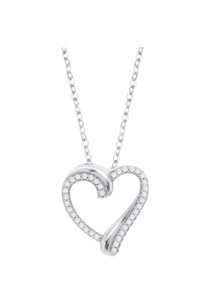 COLLAR LP3963-1/1 LOTUS SILVER PLATEADO MUJER MOMENTS - 2