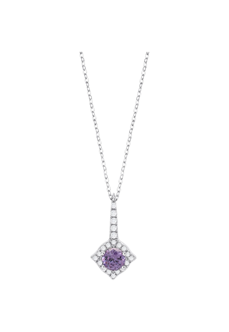 COLLAR LP3958-1/1 LOTUS SILVER PLATEADO MUJER FANTASY - 1