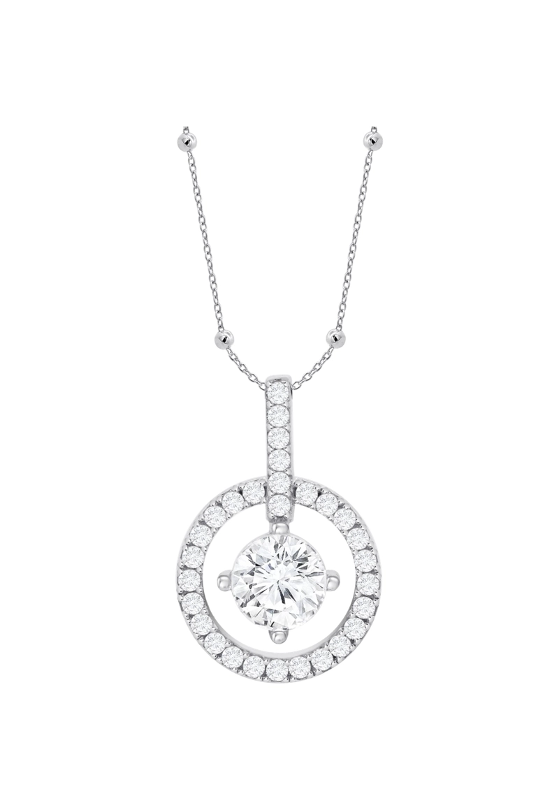 COLLAR LP3965-1/1 LOTUS SILVER PLATEADO MUJER FANTASY - 2