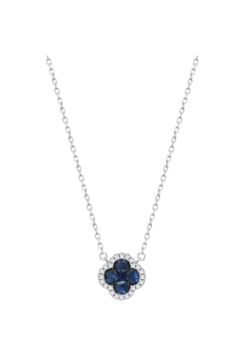 COLLAR LP3953-1/1 LOTUS SILVER ROSADO MUJER TRENDY - 1