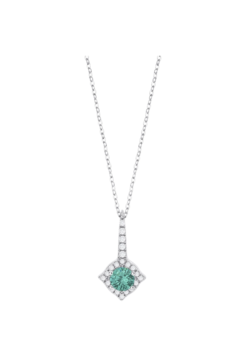 COLLAR LP3958-1/3 LOTUS SILVER PLATEADO MUJER FANTASY - 1