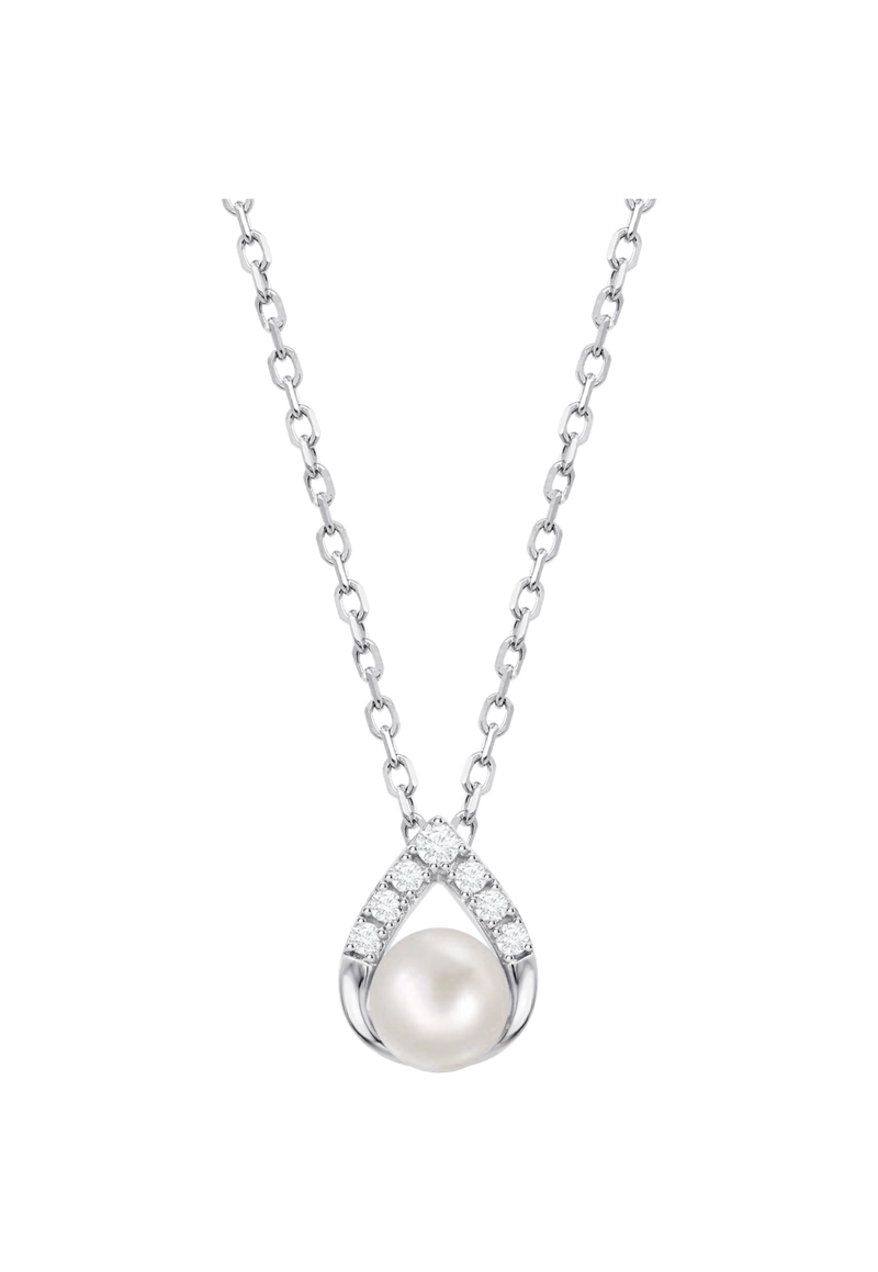 COLLAR LP3971-1/1 LOTUS SILVER PLATEADO MUJER PEARLS - 2