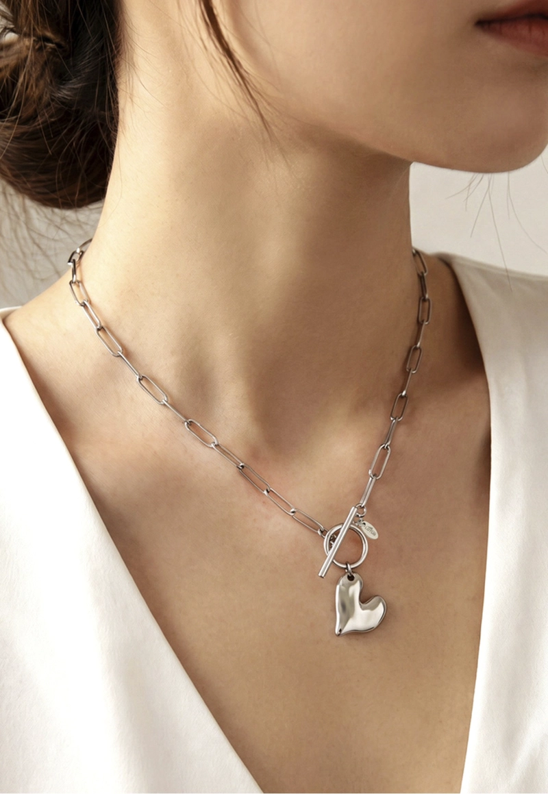 COLLAR LS2764-1/1 LOTUS STYLE PLATEADO MUJER URBAN WOMAN - 2