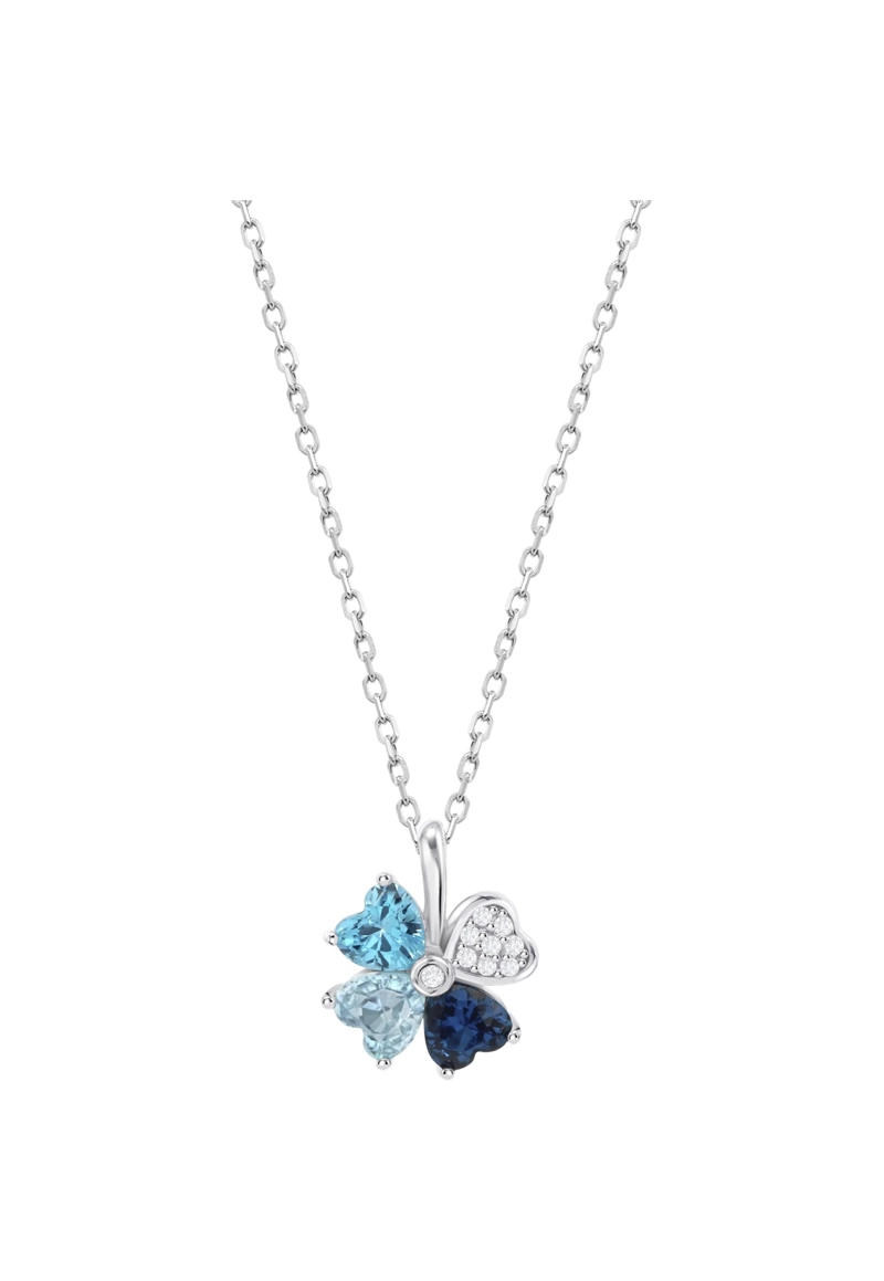COLLAR LP3954-1/1 LOTUS SILVER PLATEADO MUJER MOMENTS - 1
