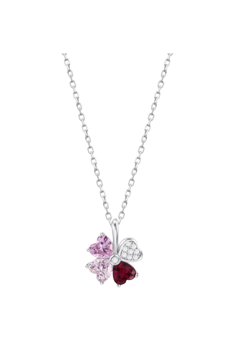 COLLAR LP3954-1/2 LOTUS SILVER PLATEADO MUJER MOMENTS - 1