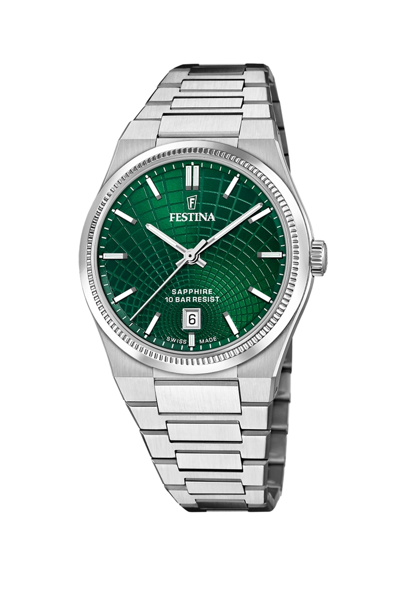 RELOJ F20051/E FESTINA SWISS VERDE HOMBRE RIVE COLLECTION - 1