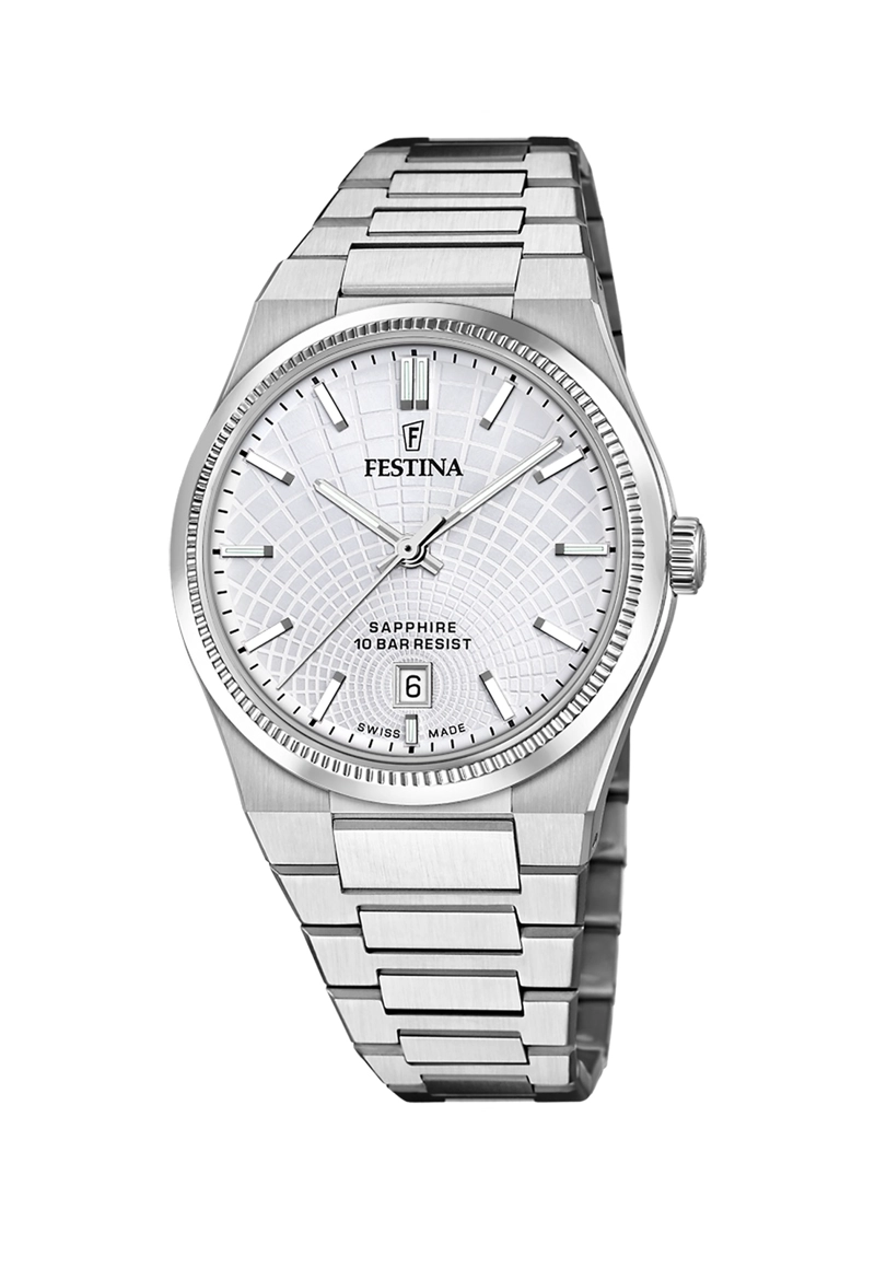 RELOJ F20051/A FESTINA SWISS PLATEADO HOMBRE RIVE COLLECTION - 1