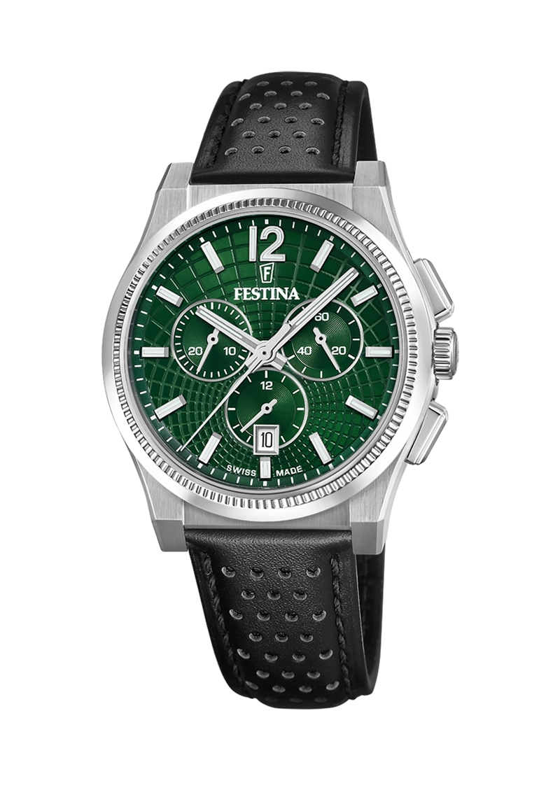 RELOJ F20060/6 FESTINA SWISS VERDE HOMBRE RIVE COLLECTION - 1