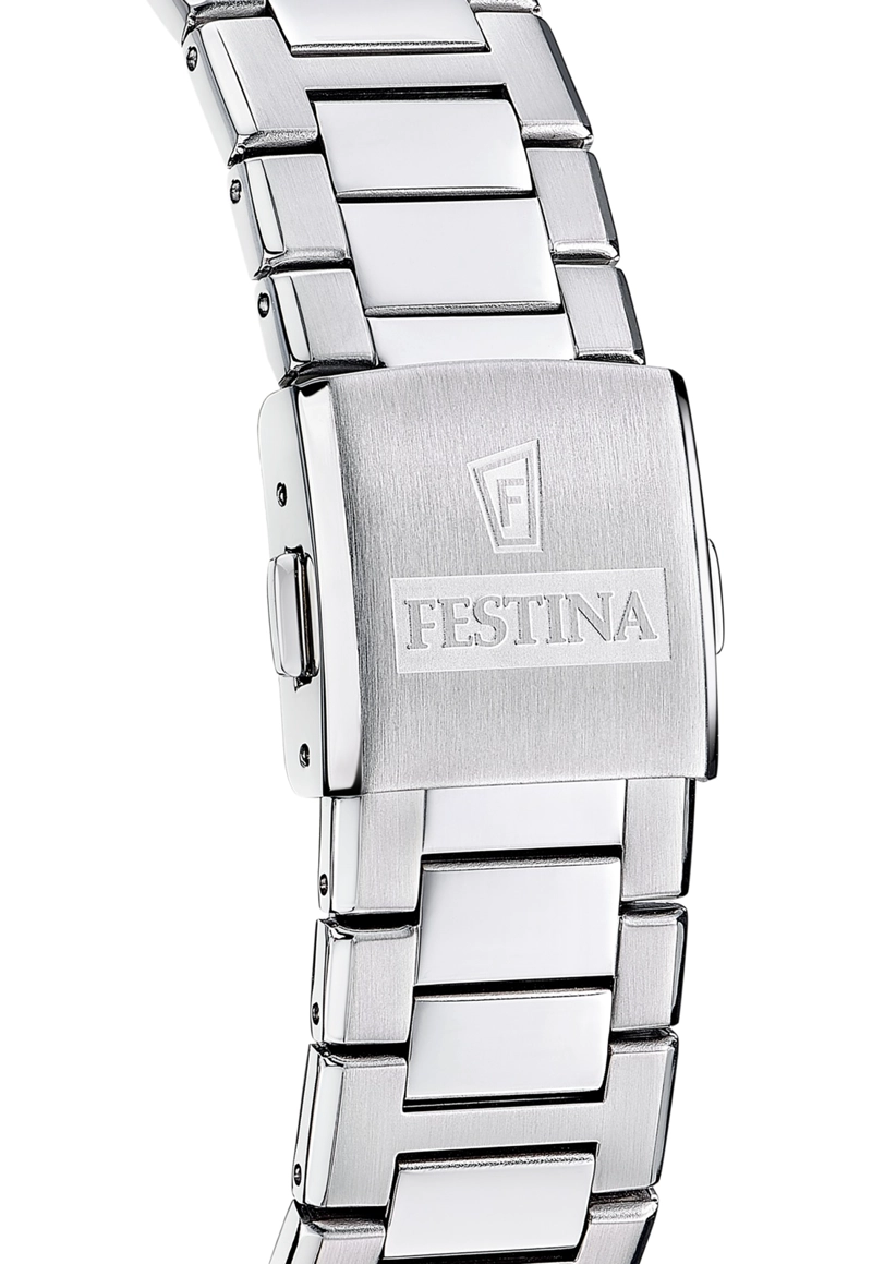 RELOJ F20100/2 FESTINA SWISS VERDE HOMBRE ACERO CLASICO - 2